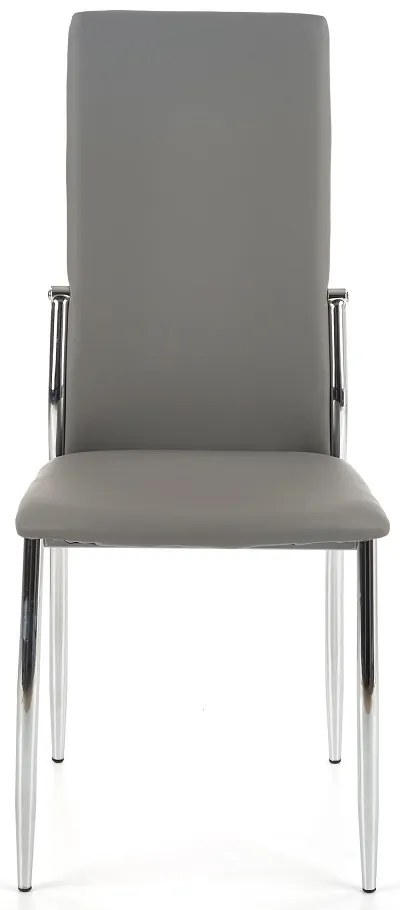 Scaun de bucaterie Morgan, gri/argintiu