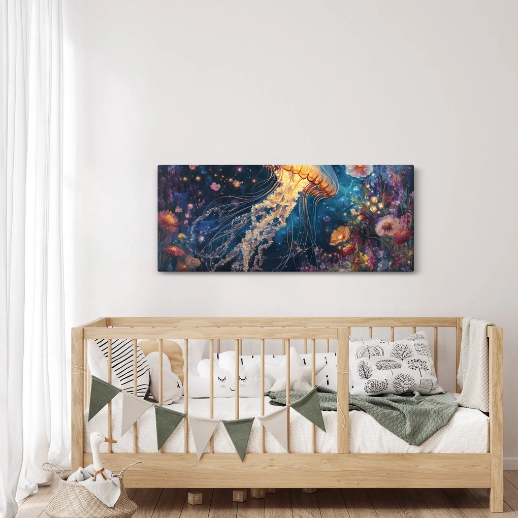 Tablou - Meduză magică (120x50 cm)
