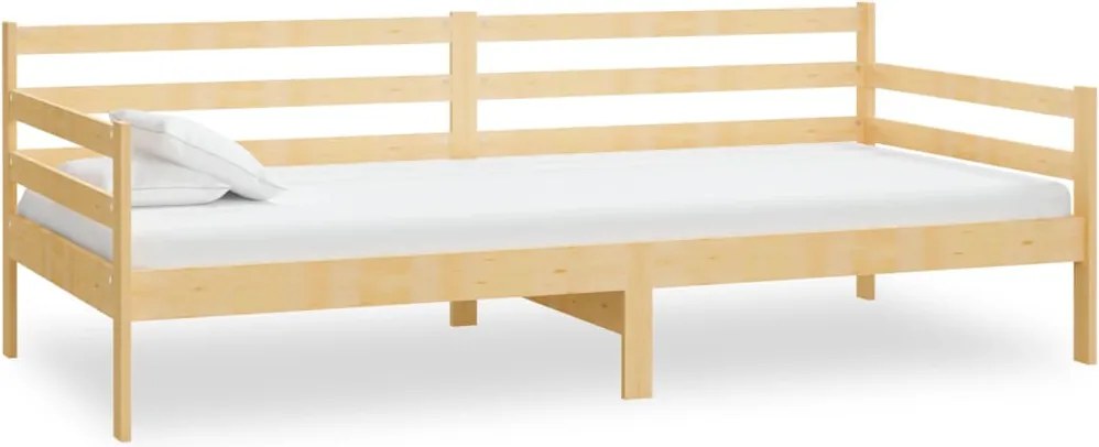 vidaXL Pat de zi, 90x200 cm, lemn masiv de pin