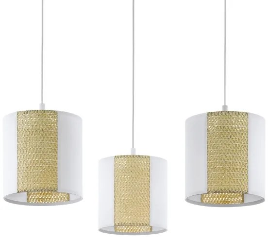 Eglo 43403 - Lustră pe cablu ARNHEM 3xE27/40W/230V