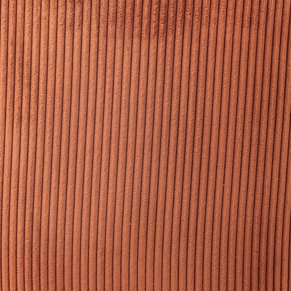 Fotoliu portocaliu wing cu tapițerie din catifea reiată Pradi – Bloomingville