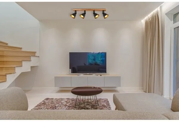 Spot GÜNTHER 4xE27/60W/230V Globo 15466S-4