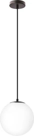 BRILAGI - Lustră suspendată pe cablu POLOS 1xE27/40W/230V Ø 20 cm neagră