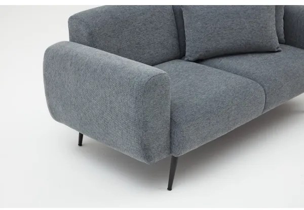 Canapea PISA, 2 locuri, gri