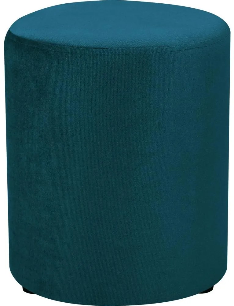 Taburet VEX, diametru 36 cm, turcoaz