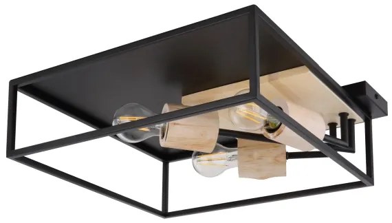 Plafonieră Globo 15477D1 HAGAR 3xE27/60W/230V