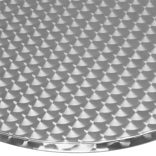 Deuba Masa de bar din aluminiu - Ø60 cm pliabila