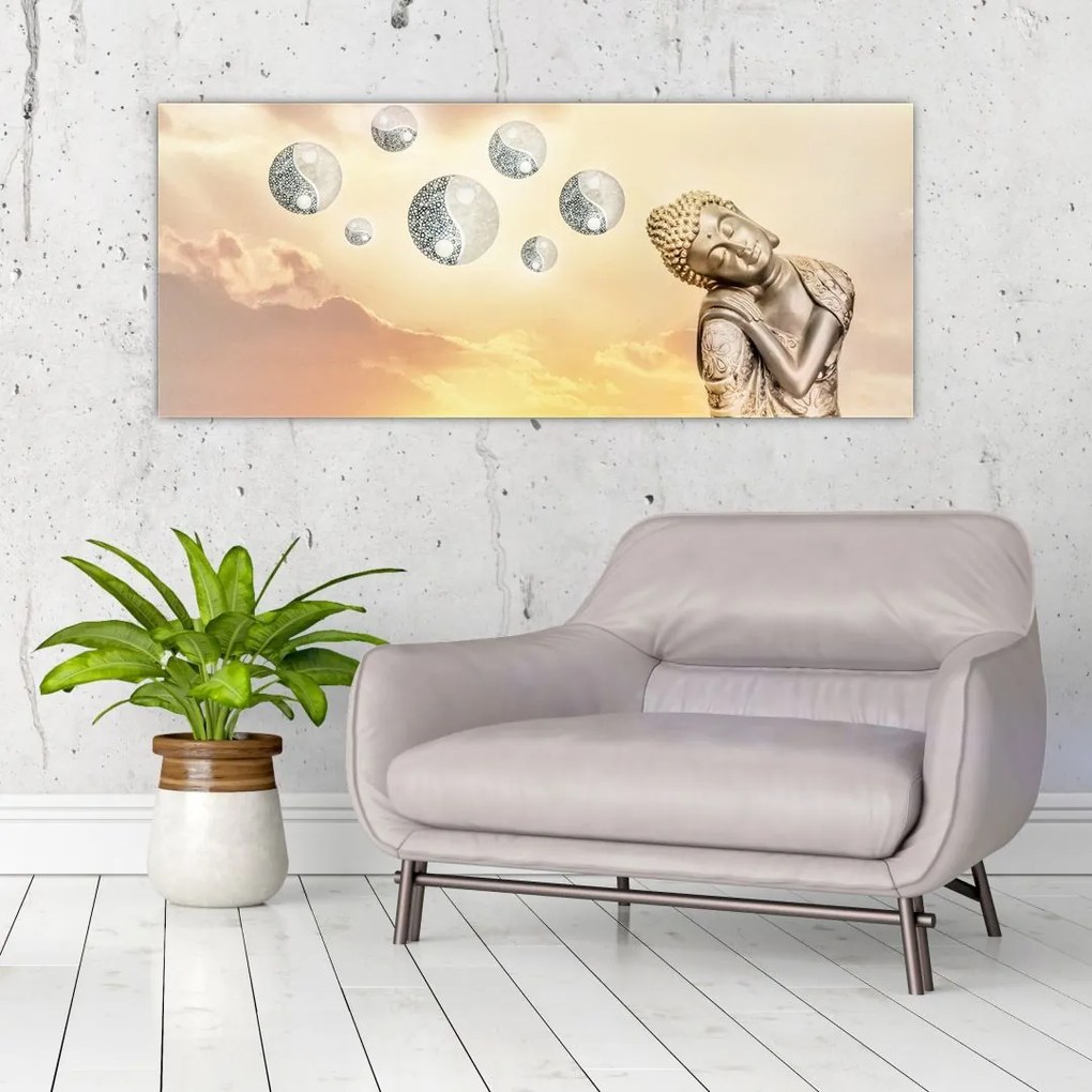 Tablou - Timp pentru meditații (120x50 cm)