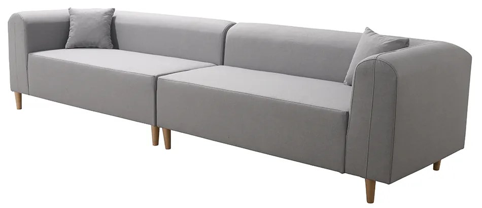 Canapea Culoare Gri, BROKEN Varianta de colt: Colt Stanga