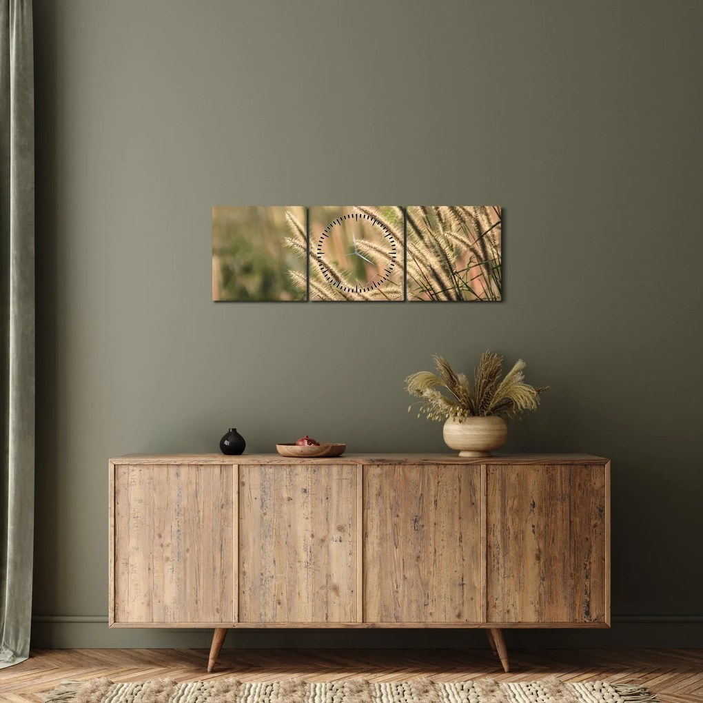 Tablou - Cereale (cu ceas) (90x30 cm)