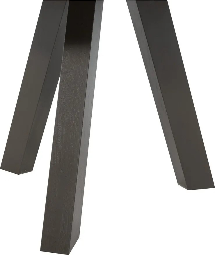 Masă de dining rotundă din lemn de stejar ø 129 cm Rhonda – WOOOD