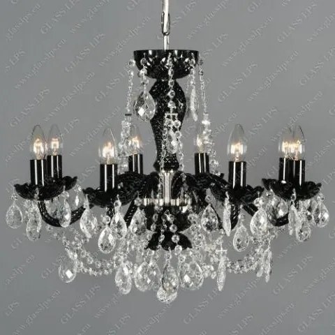 Lustra cristal Bohemia  L11 009/08/1 rock crystal, F black