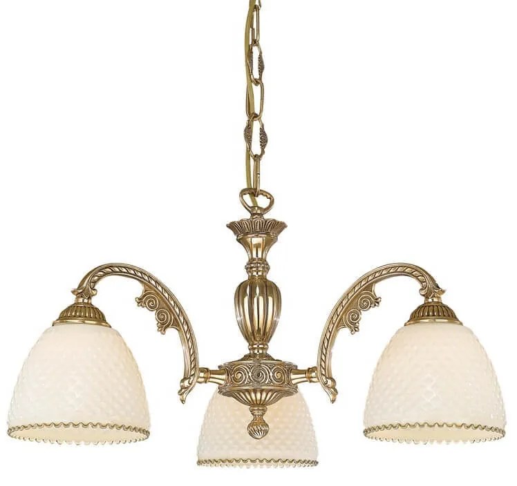 Candelabru din alama 3 brate design italian 7105