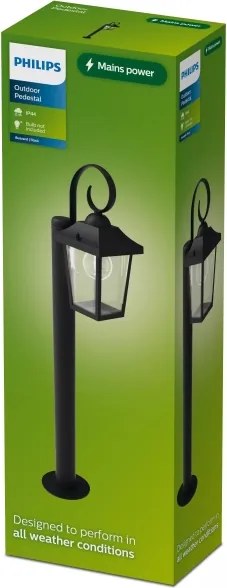 Philips - Lampă de exterior BUZZARD 1xE27/25W/230V IP44
