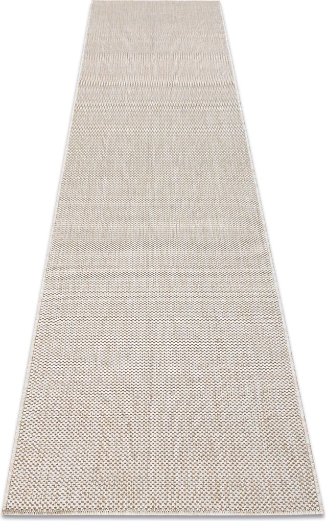 Covor, traversa SISAL SION A5165A Melanj țesute plate ecru / cremă