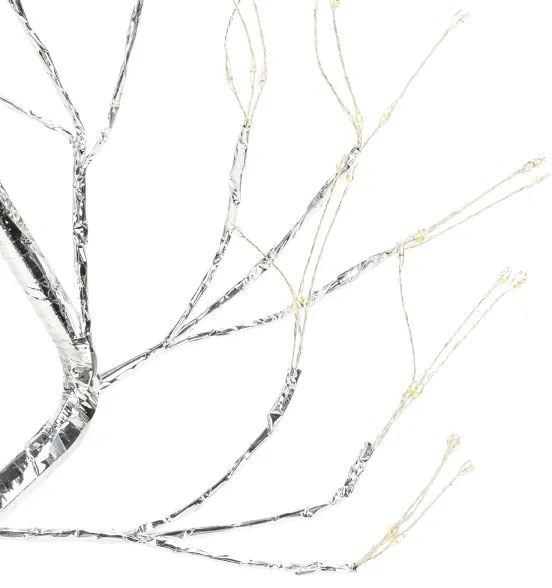 Aigostar - Decorațiune LED de Crăciun 108xLED/3xAA/8 funcții 45cm alb cald