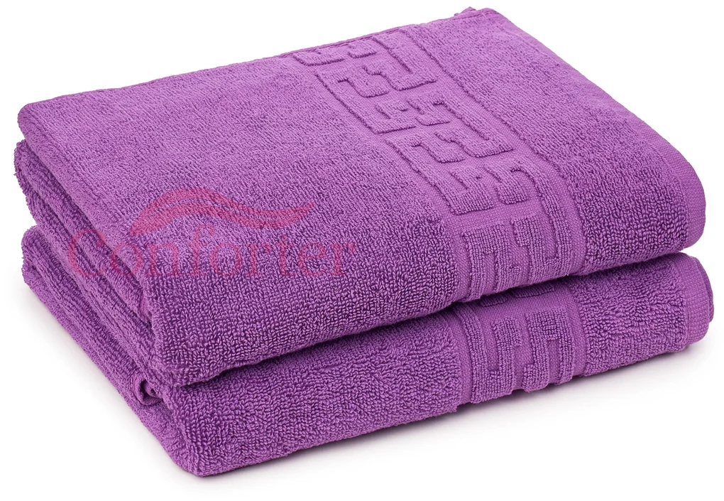Set 2 Prosoape Bumbac 500 grame 2PRG512 Purple 70x130 cm