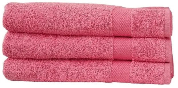 Prosop ADRIA 70x140 cm roz, 100% bumbac