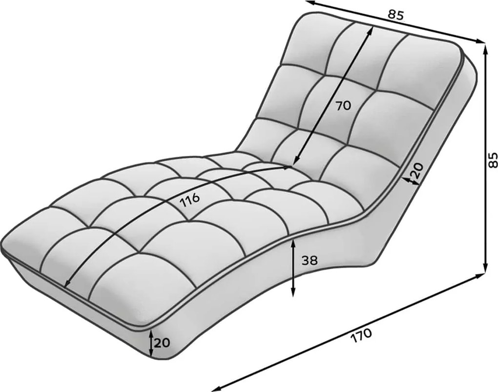 Fotoliu lemn masiv Lounge Velvetmat 38