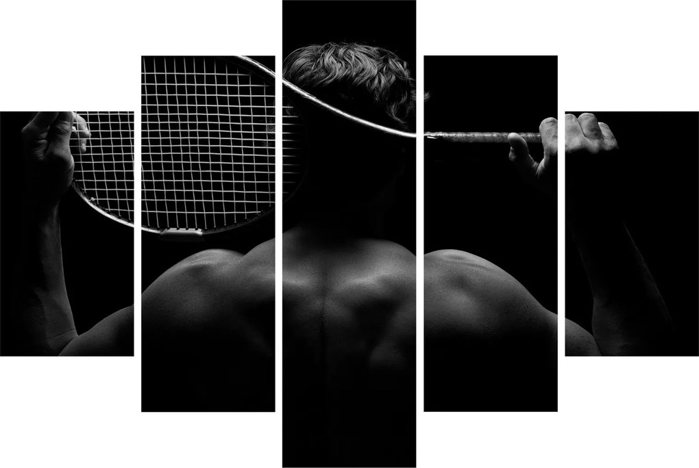 Tablou - Jucătorul de tenis (150x105 cm)