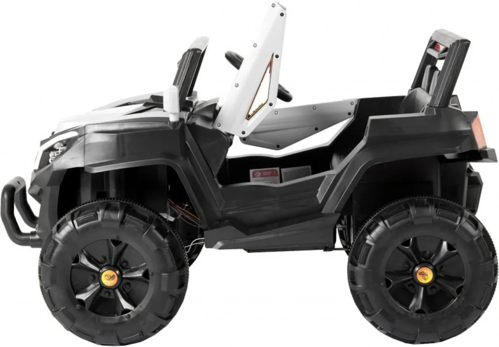 Masinuta Electrica cu acumulator pentru copii NOVOKIDS™ Atlantis Buggy UTV , 2 locuri, Cu faruri luminoase, Telecomanda, 3-8 ani , max 35 kg , 12V,