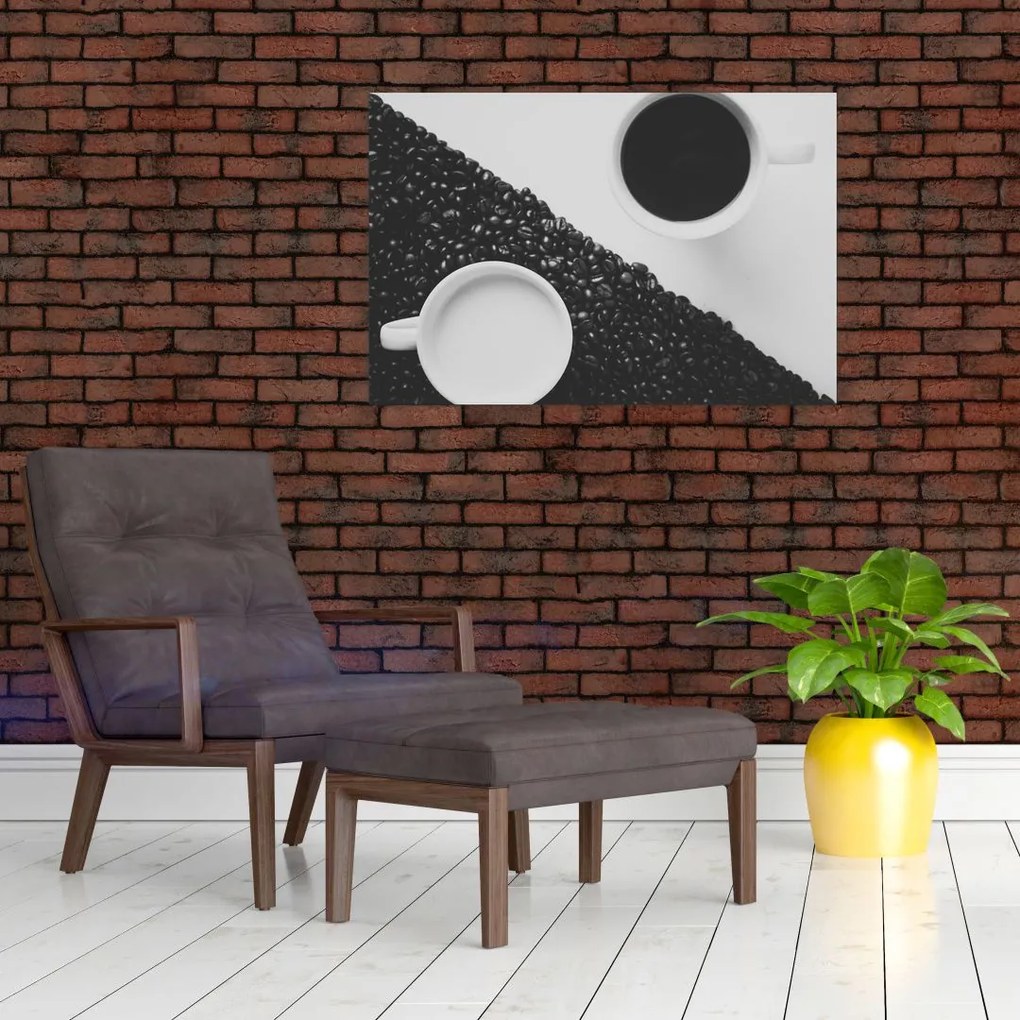Tablou cu cafea (90x60 cm)