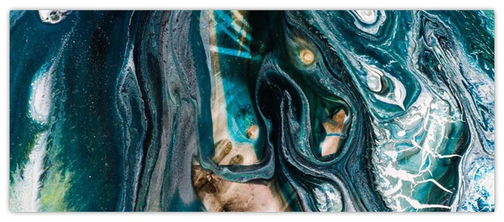 Tablou cu abstracție (120x50 cm)