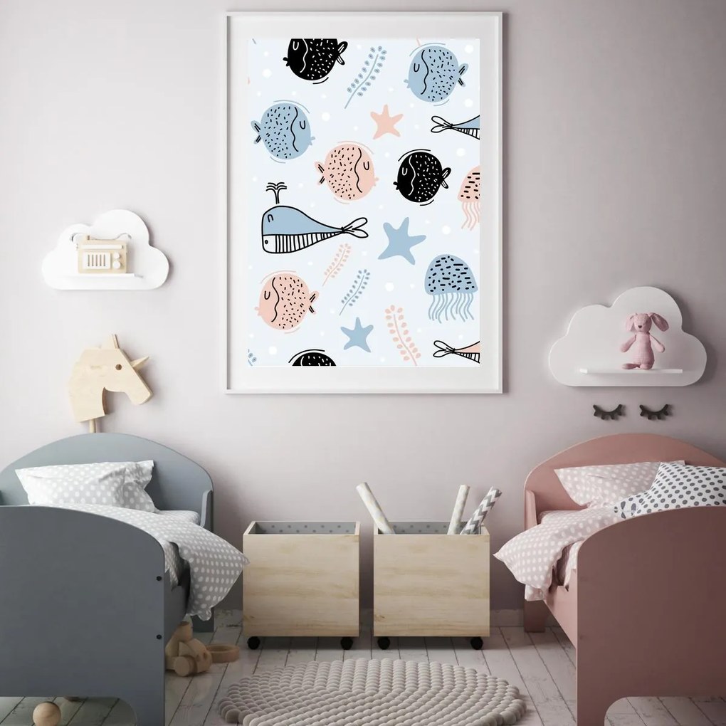 Poster - Sea Life (A4)