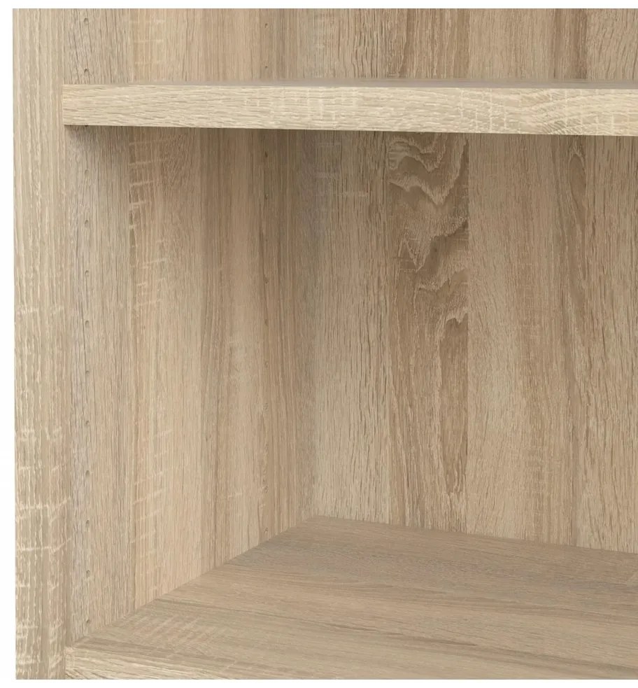 Dulap Modulo 89 x 40 x 186 cm, uși + sertare, stejar sonoma