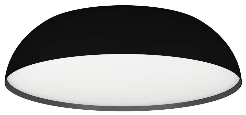 Plafoniera LED RGB inteligenta, design modern Tollos-z negru 40cm