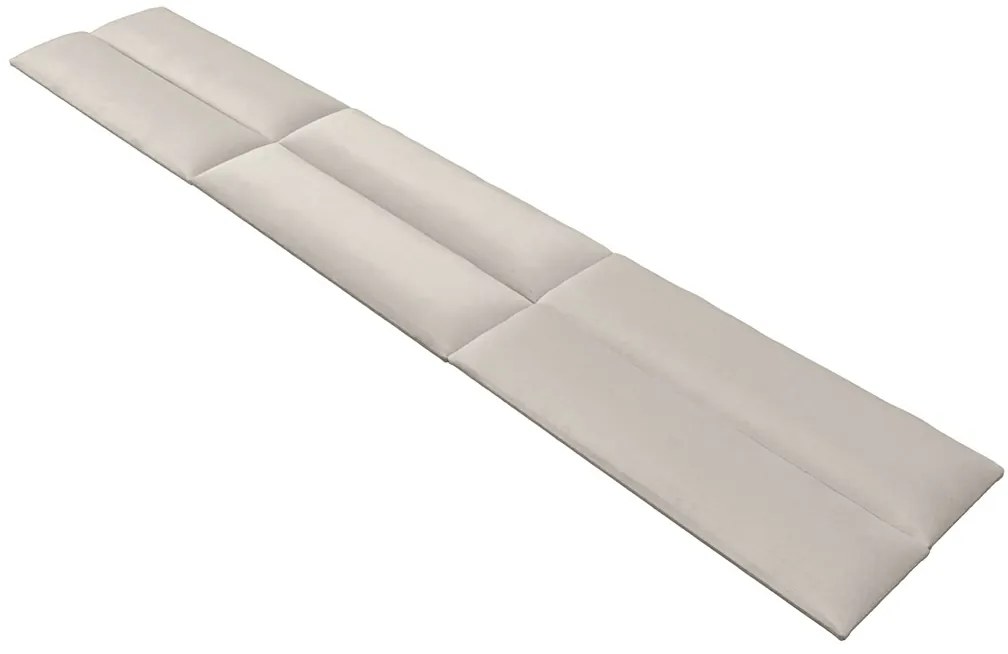 Panou de perete tapitat FRAME PAROS 15x90 cm Culoare: Crem