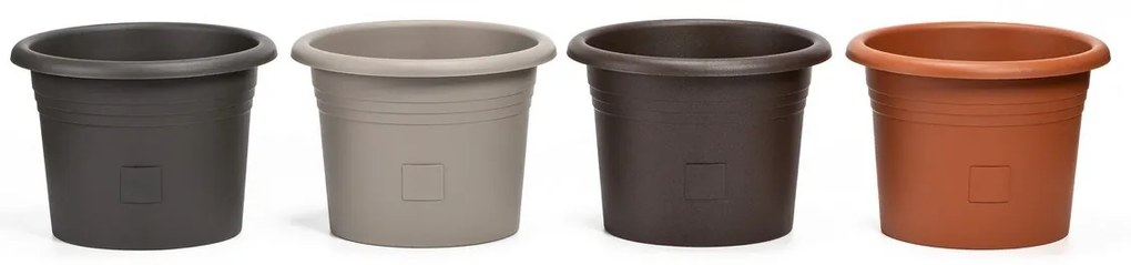Plastia Ghiveci cu auto-apărare Narza 60 cmdiametru, teracotă, diam. 60 cm