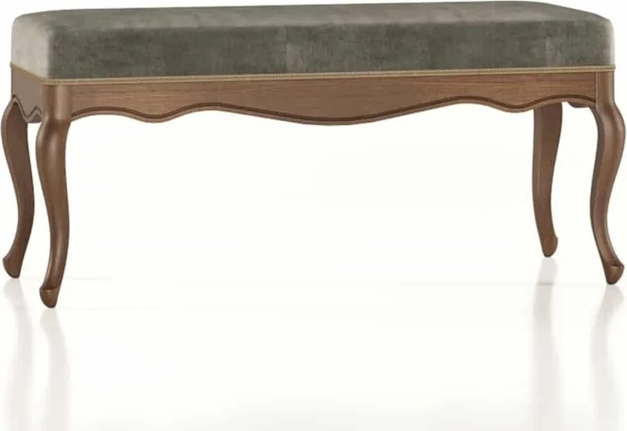 Băncuță lemn masiv, 113 × 43 × 52 cm
