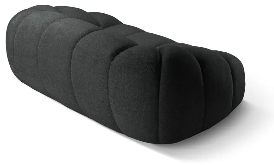 Canapea neagră 214 cm Diana – Micadoni
