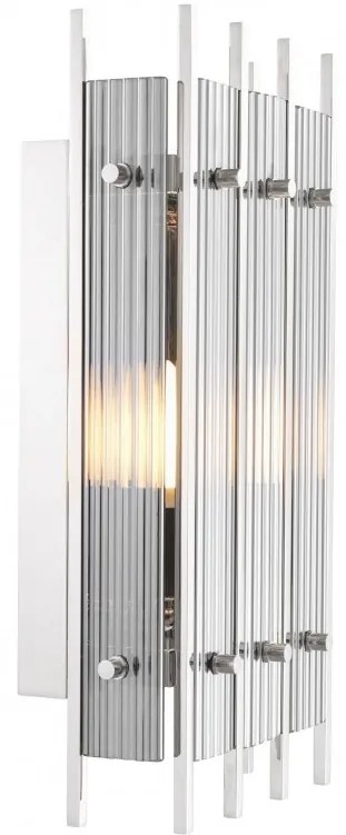 Aplica perete design LUX Sparks S, fumuriu 114383 HZ
