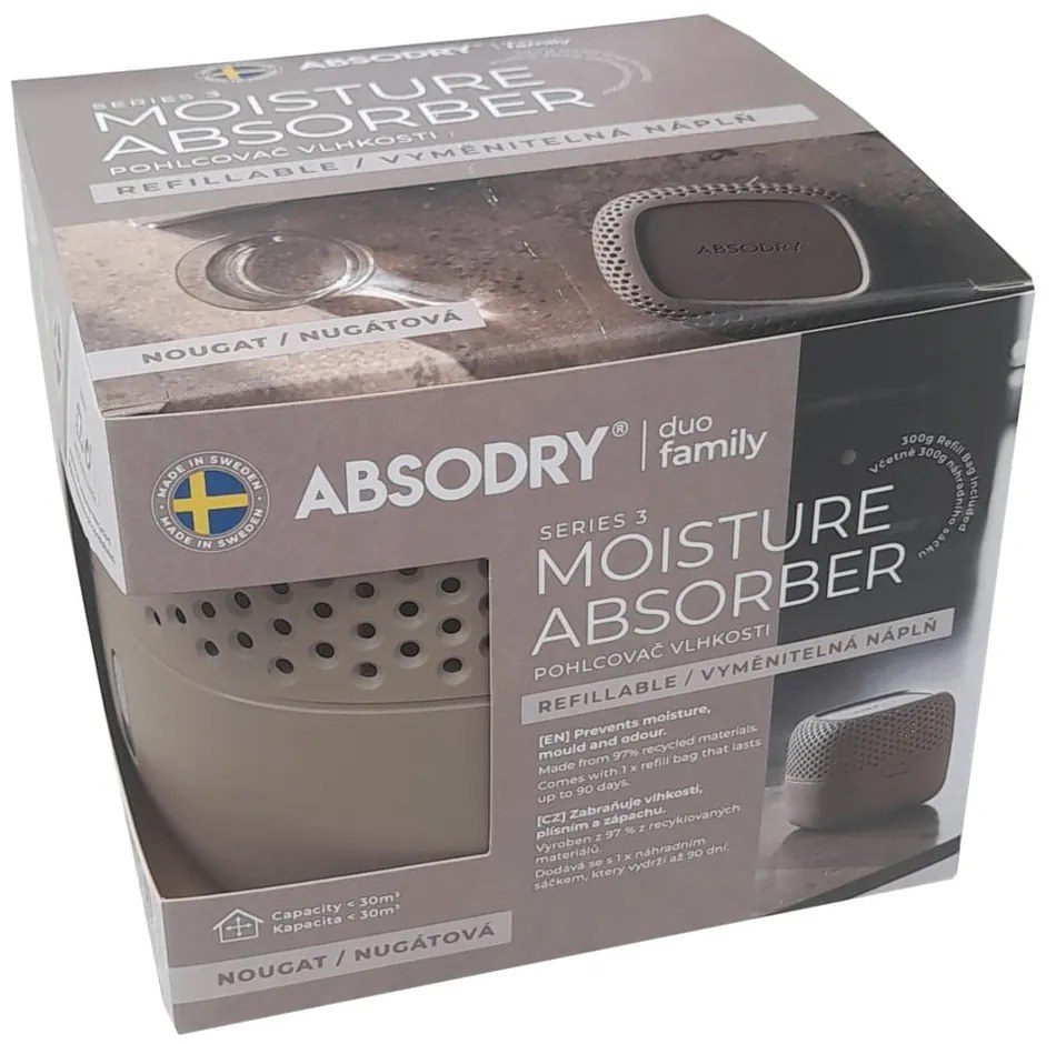 Absorbant de umiditate Absodry Duo Family Bag 3-series – Everbrand Sweden