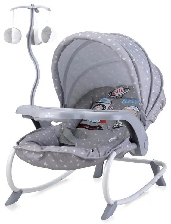Lorelli - Fotoliu balansoar Dream Time, Grey Astronaut