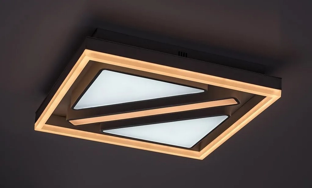 Plafoniera LED cu telecomanda Gremin 35x40cm