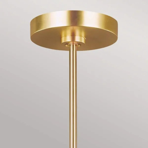 Lustră LED pe tijă Feiss FE-JAX10-BB JAX 10xG9/3W/230V auriu