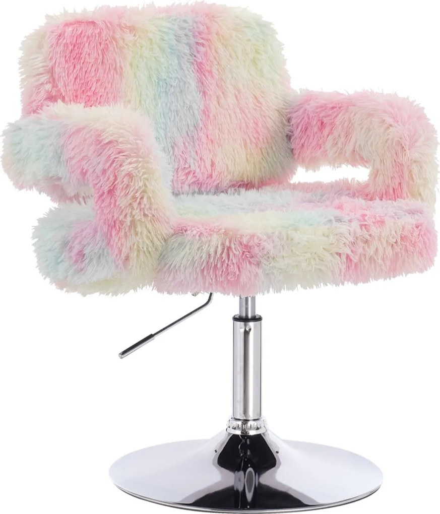 HR8403N Scaun Plus Curcubeu cu Bază Cromata