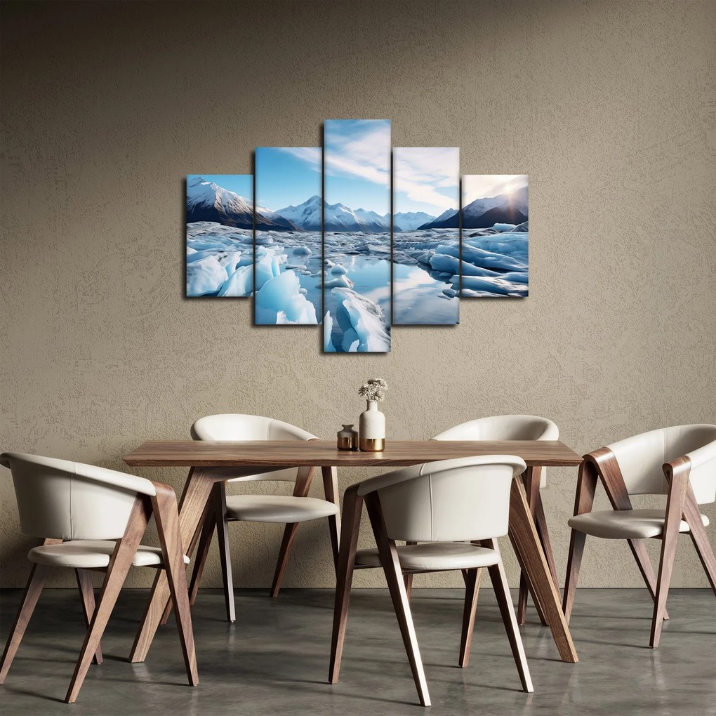Tablou - Formațiuni glaciare (150x105 cm)