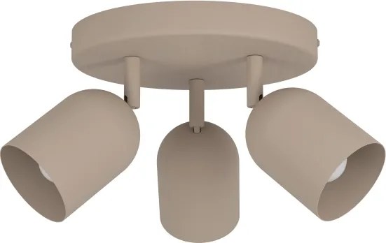 Eglo 44163 - Spot TILSTON, 3xE14/40W/230V, bej