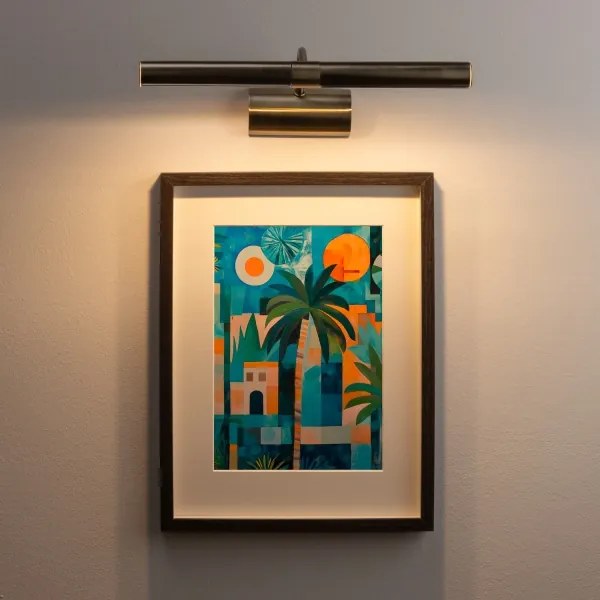 Aplică LED pentru tablouri Brilagi DANAE 2xE14/4W/230V 3000K bronz