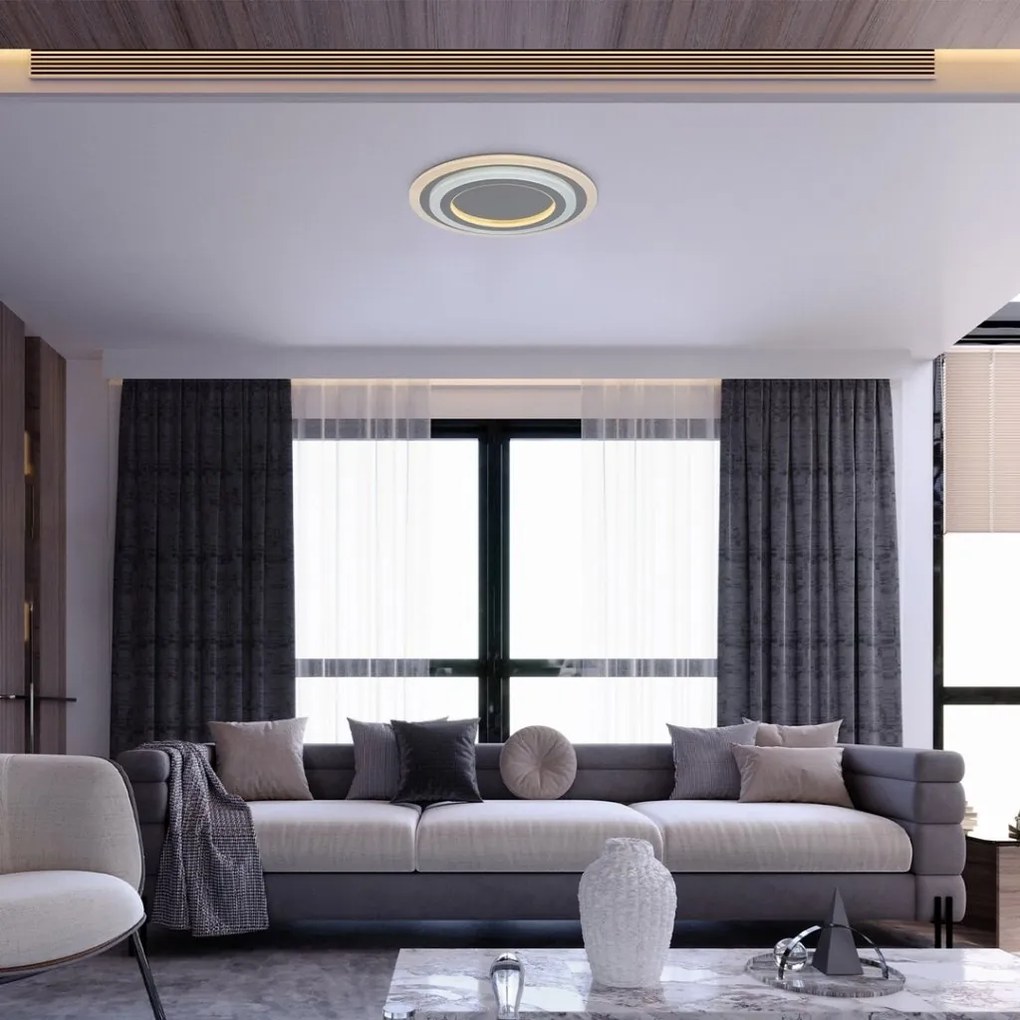 Plafoniera LED design modern cu telecomanda Taneli 2