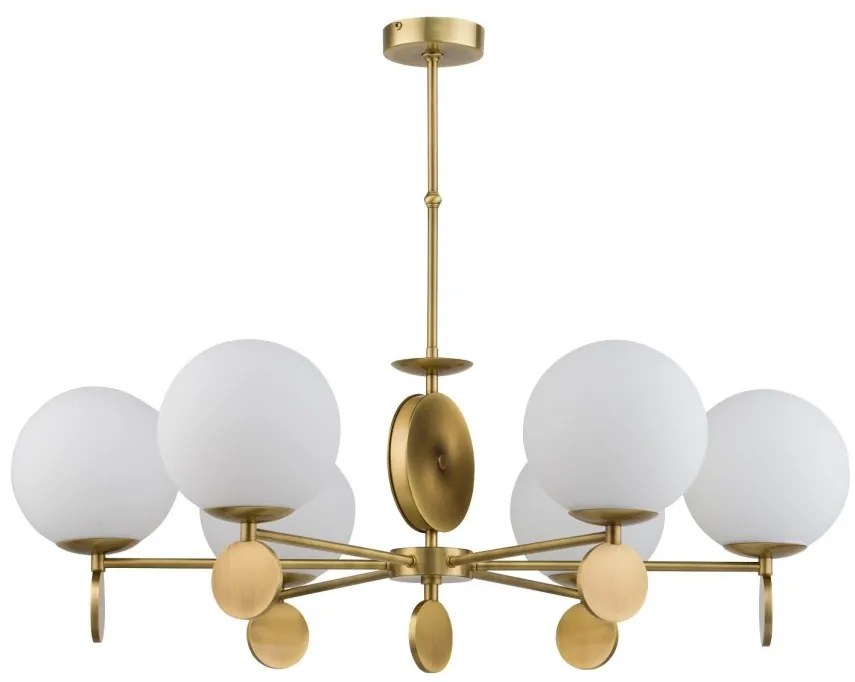 Candelabru 6 brate design clasic din alama DIMARO