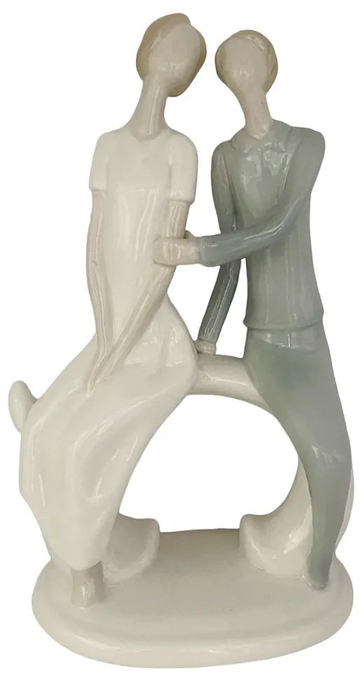 Statueta Cuplu TOUCH, 18cm