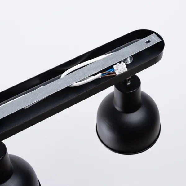 Spot Sollux SL.1317 ELBA 2xE27/15W/230V negru