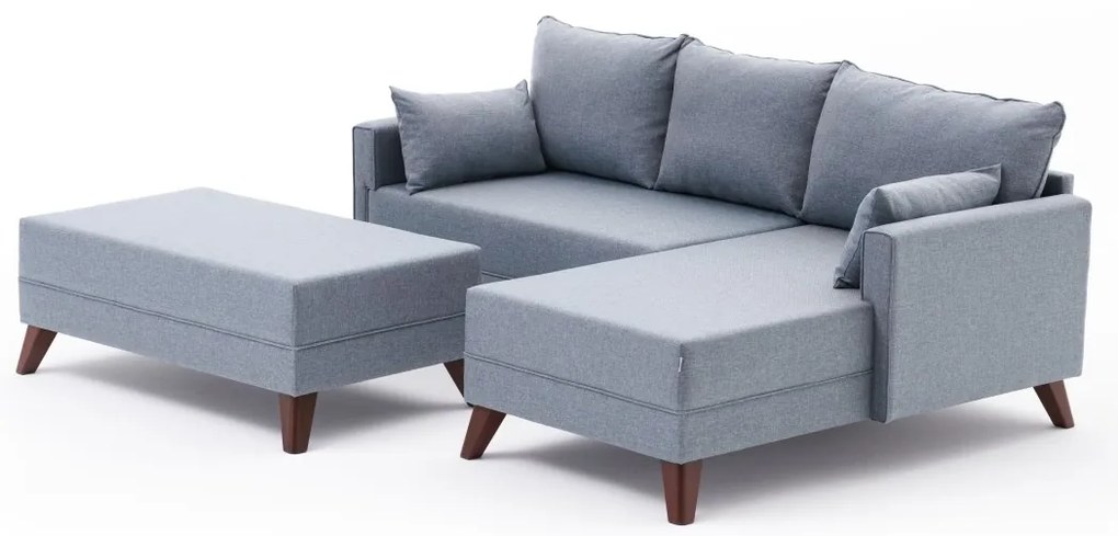 Canapea extensibilă Bellina Mini (albastru) (D). 1063009