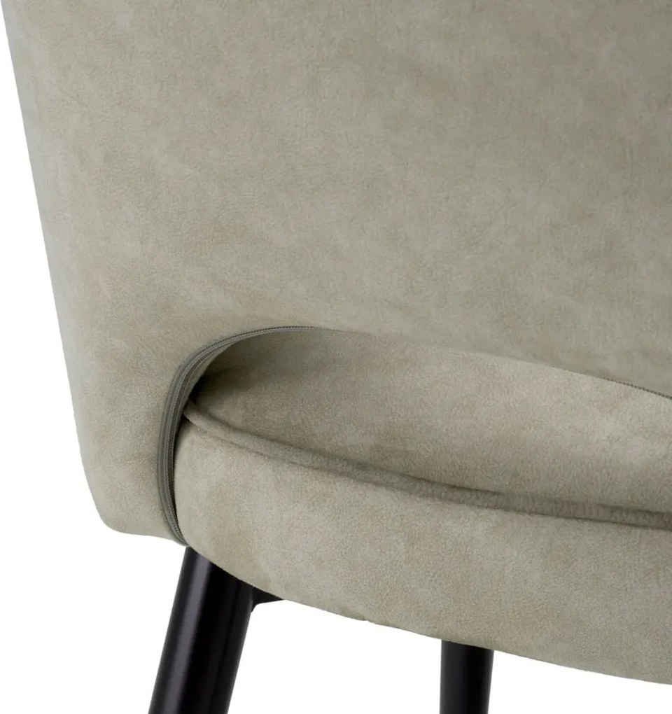 Set de 2 scaune design LUX Cliff, Mayer silver