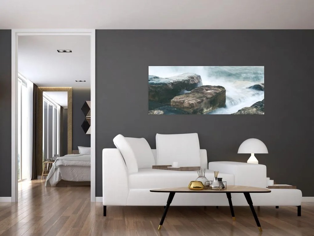 Tablou - puterea apei (120x50 cm)